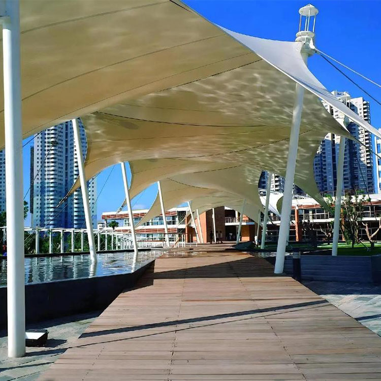 宁海县膜结构景观棚