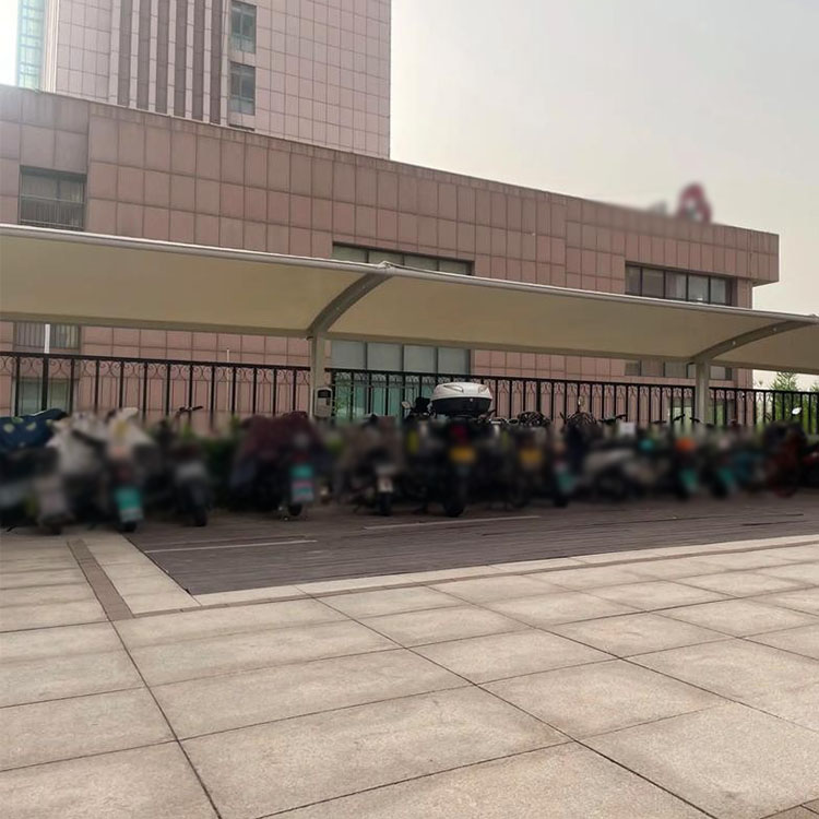 宁海县膜结构电动车棚