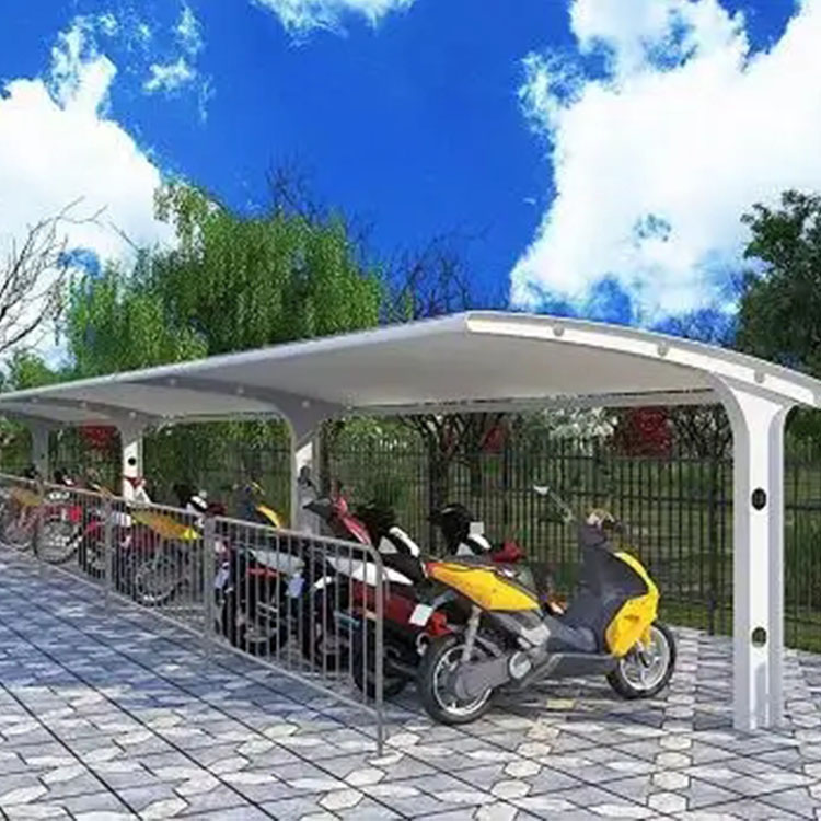 宁海县膜结构电动车棚